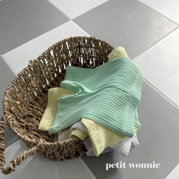 Petitwonnie - Korean Children Fashion - #Kfashion4kids - Ton Ton Color Top Bottom Set - 8
