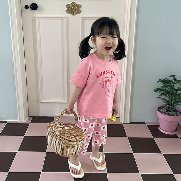 Petitwonnie - Korean Children Fashion - #discoveringself - Sun Shine Tee