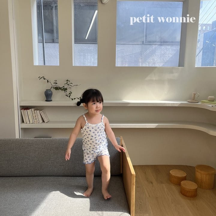 Petitwonnie - Korean Children Fashion - #todddlerfashion - Versailles Sleeveless Top Bottom Set - 10