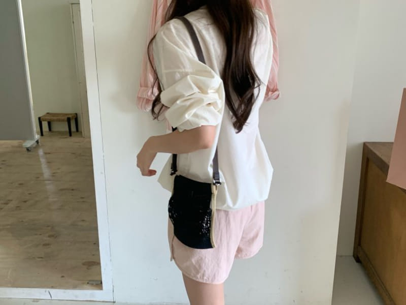 Pomelo - Korean Women Fashion - #momslook - String Sweatshirt - 7