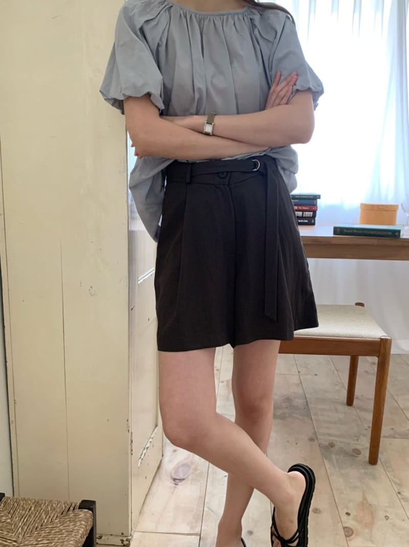 Pomelo - Korean Women Fashion - #momslook - Ad Belt Pants - 7