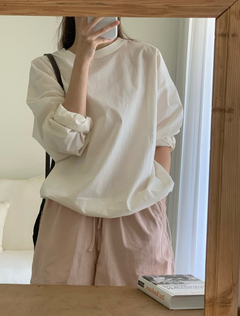 Pomelo - Korean Women Fashion - #restrostyle - String Sweatshirt - 2