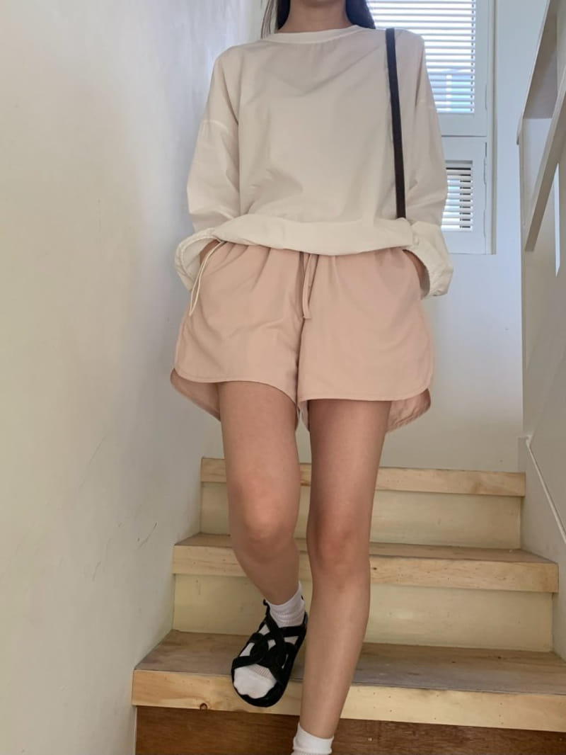 Pomelo - Korean Women Fashion - #romanticstyle - String Sweatshirt - 3