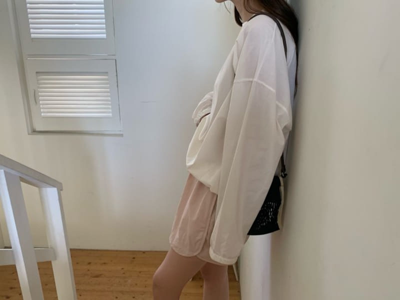 Pomelo - Korean Women Fashion - #romanticstyle - String Sweatshirt - 4