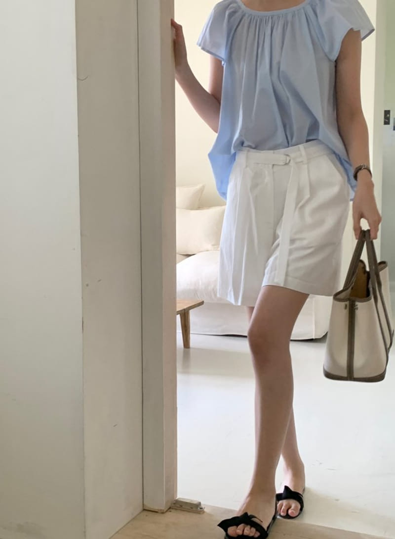 Pomelo - Korean Women Fashion - #thatsdarling - Ad Belt Pants