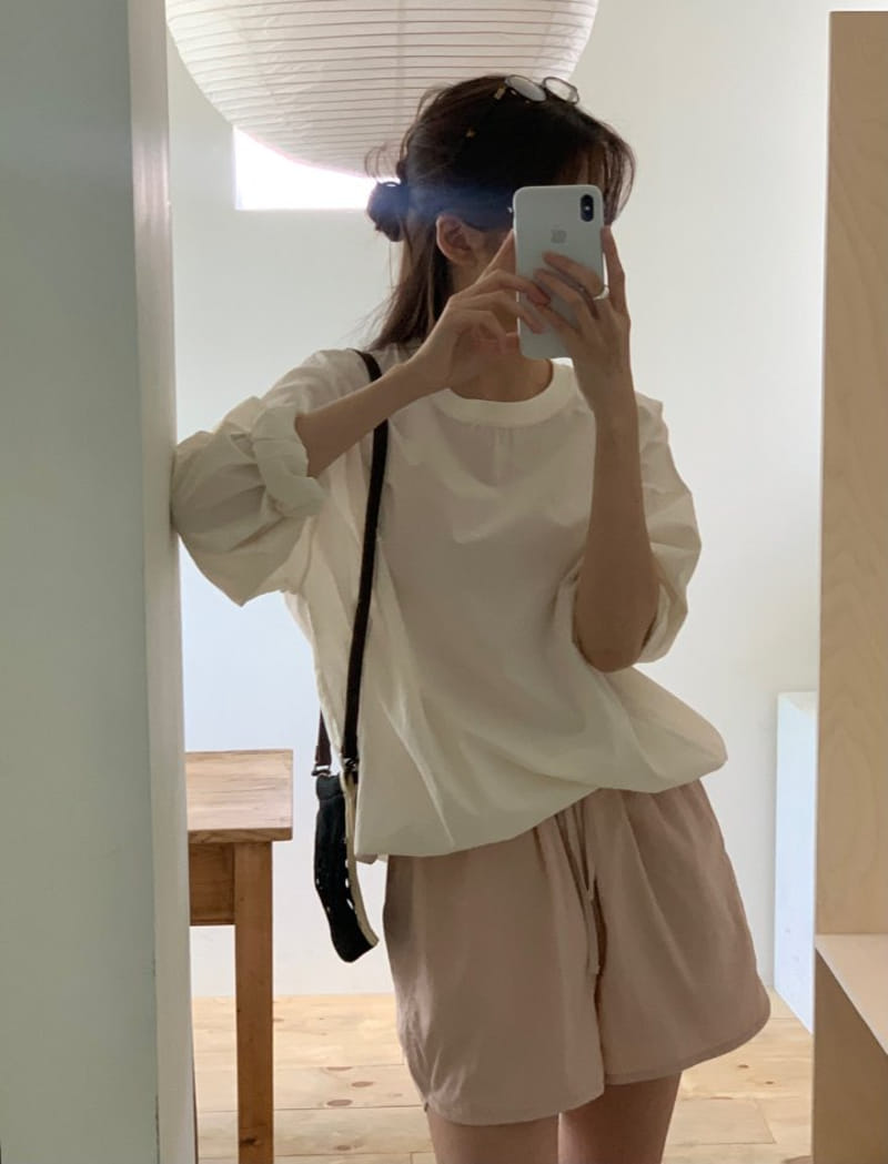 Pomelo - Korean Women Fashion - #thelittlethings - String Sweatshirt - 6