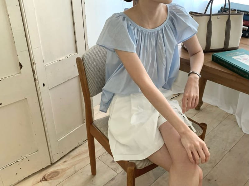 Pomelo - Korean Women Fashion - #womensfashion - Venice Blouse - 7