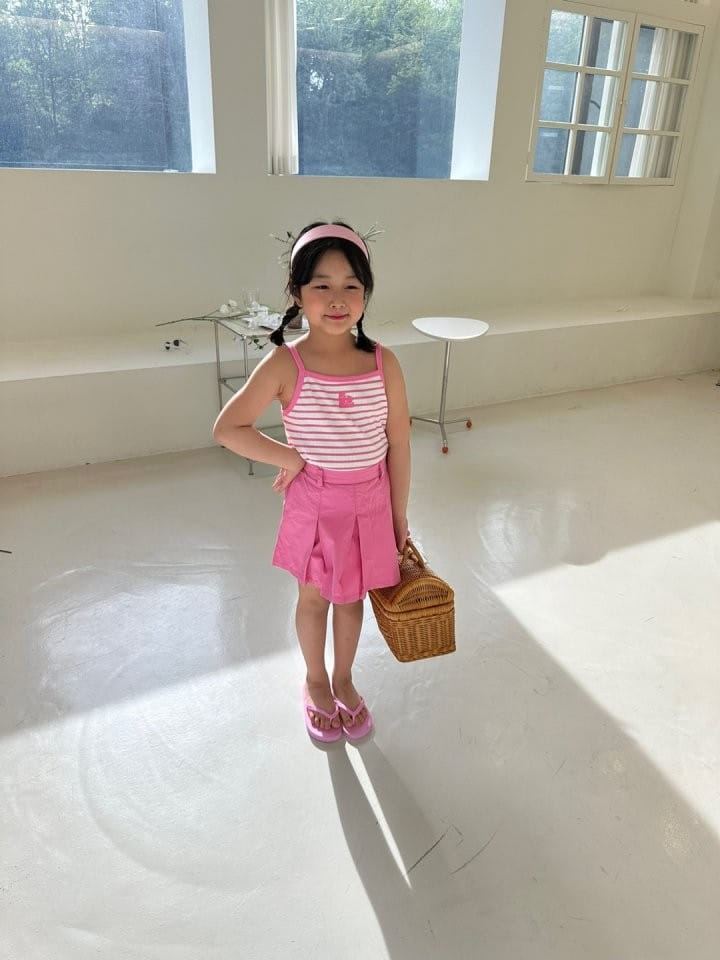 Pulupulu - Korean Children Fashion - #fashionkids - Piel Sleeveless Tee - 2