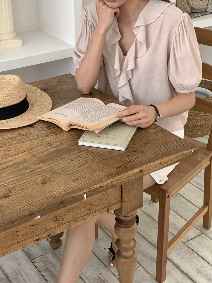 Renouveau - Korean Women Fashion - #momslook - Frill Blouse