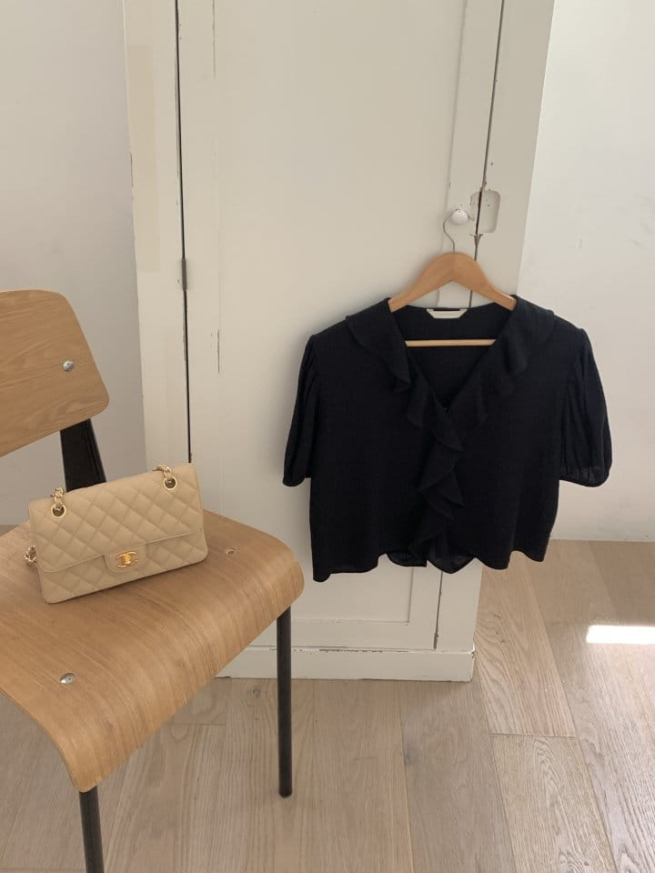 Renouveau - Korean Women Fashion - #momslook - Frill Blouse - 11