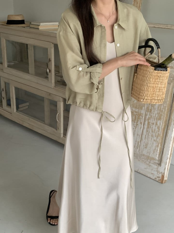 Renouveau - Korean Women Fashion - #momslook - L Roll Up Shirt - 7