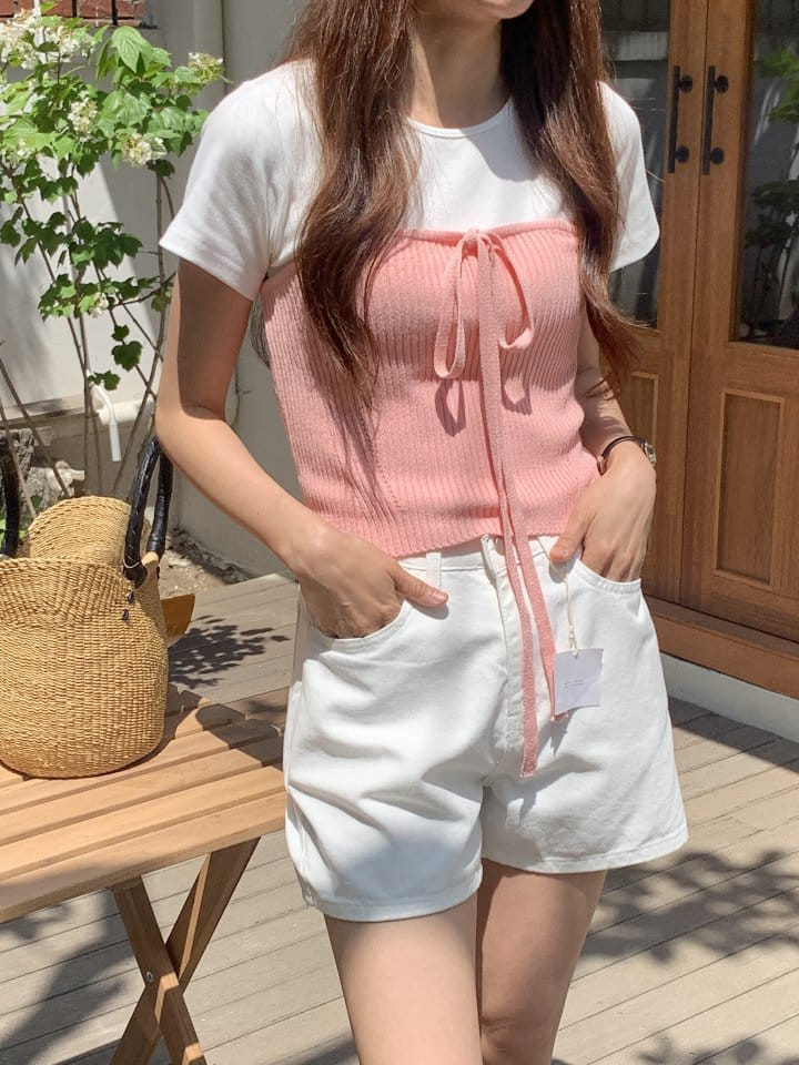 Renouveau - Korean Women Fashion - #romanticstyle - Belt Bustier - 6