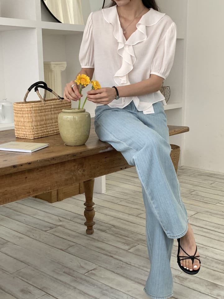 Renouveau - Korean Women Fashion - #shopsmall - Frill Blouse - 8