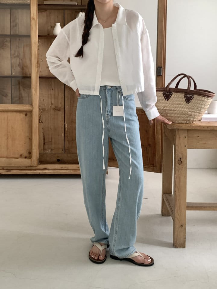 Renouveau - Korean Women Fashion - #romanticstyle - L Roll Up Shirt - 4
