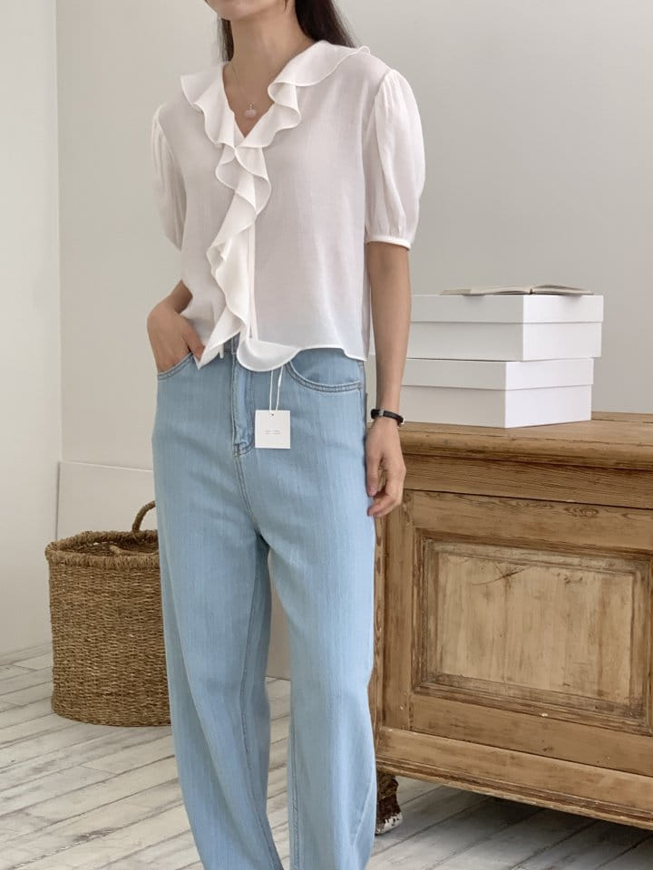 Renouveau - Korean Women Fashion - #thatsdarling - Frill Blouse - 9