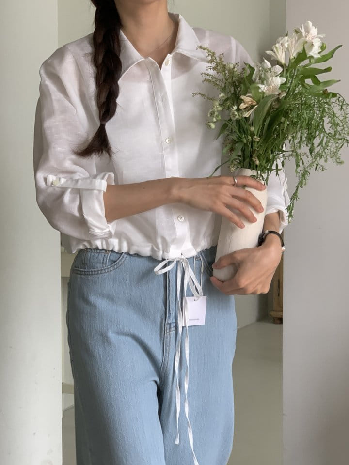 Renouveau - Korean Women Fashion - #thatsdarling - L Roll Up Shirt - 5