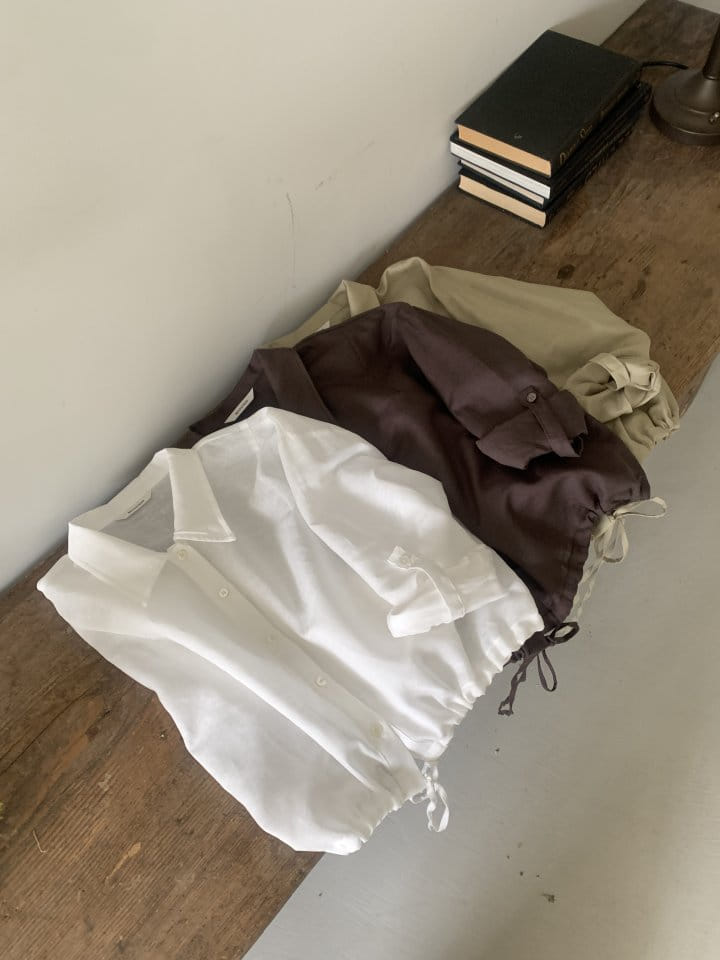 Renouveau - Korean Women Fashion - #thelittlethings - L Roll Up Shirt - 6