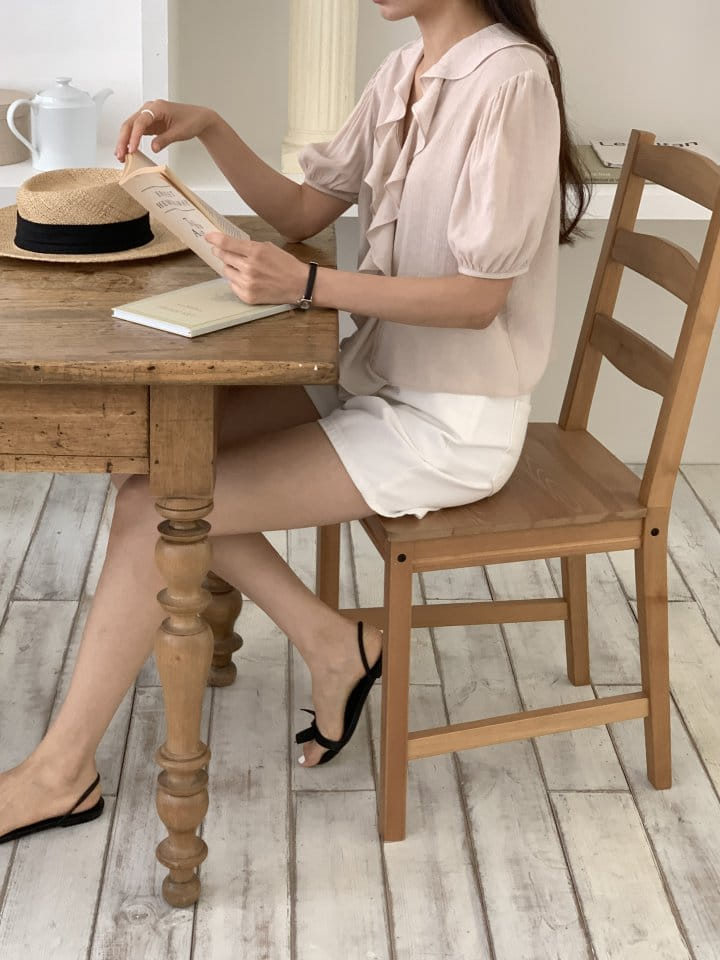 Renouveau - Korean Women Fashion - #vintageinspired - Frill Blouse - 3