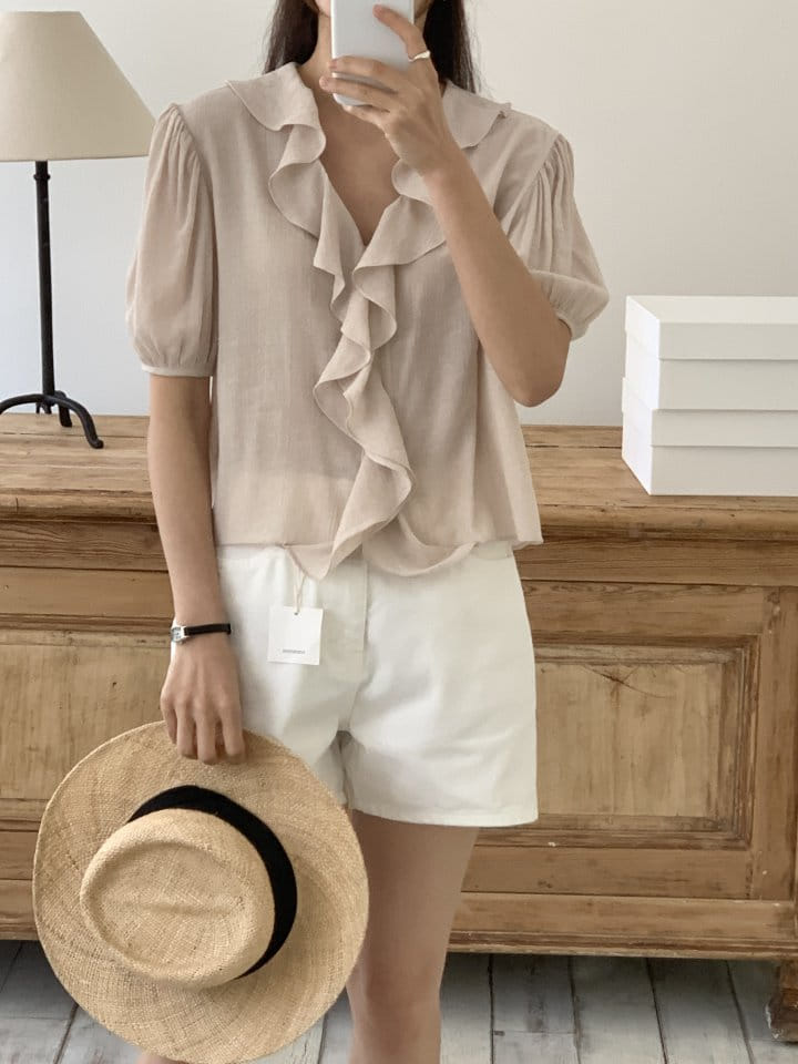 Renouveau - Korean Women Fashion - #vintageinspired - Frill Blouse - 4