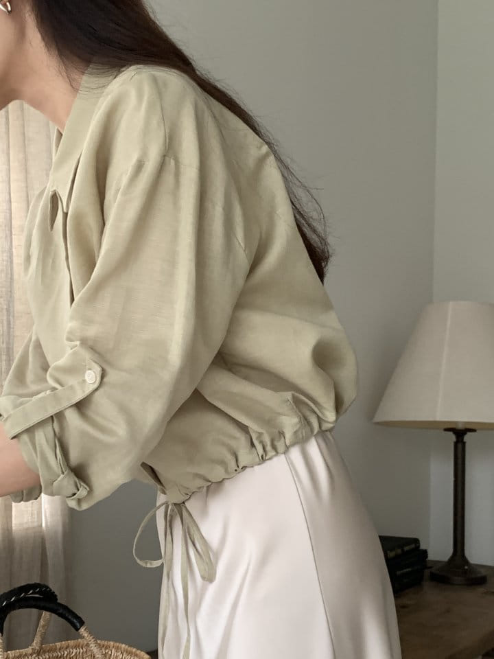 Renouveau - Korean Women Fashion - #womensfashion - L Roll Up Shirt - 8