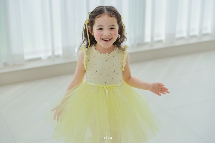 Rica - Korean Children Fashion - #Kfashion4kids - Dalcom Sha One-Piece - 2