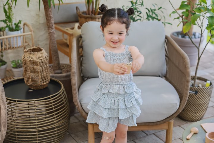 Rica - Korean Children Fashion - #discoveringself - Macaroni Top Bottom Set - 9