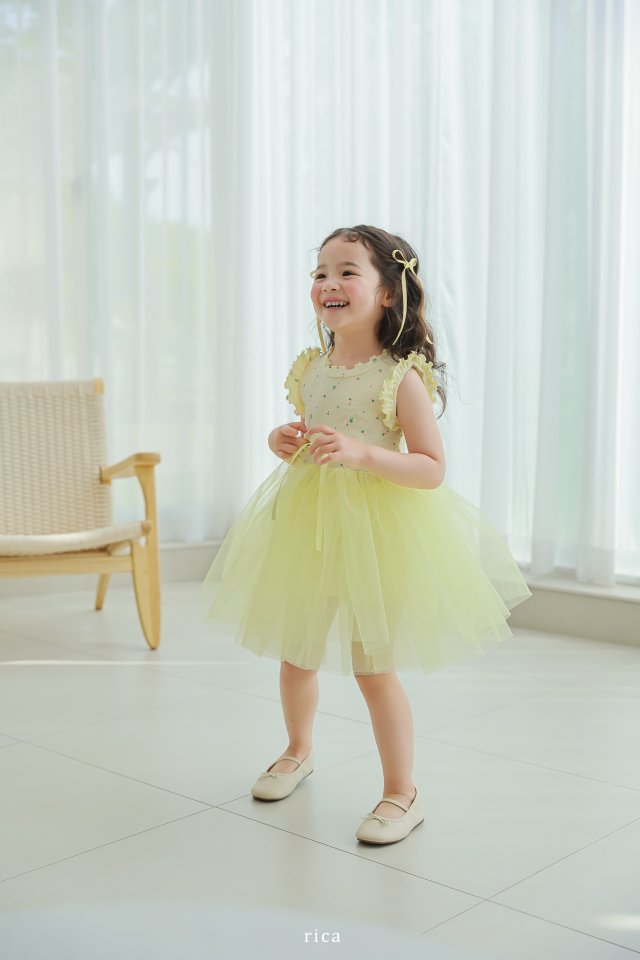 Rica - Korean Children Fashion - #littlefashionista - Dalcom Sha One-Piece - 4