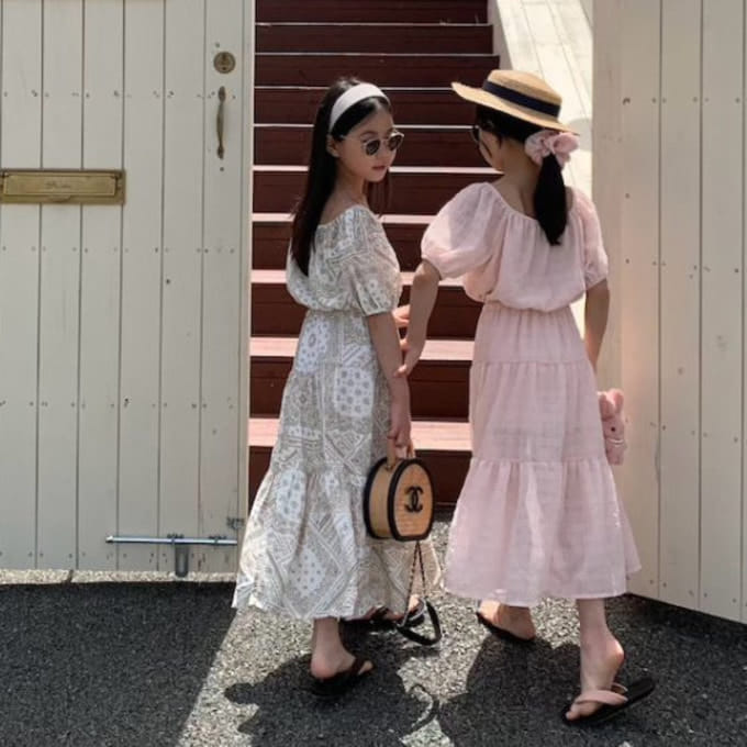 Saint Doll - Korean Children Fashion - #childofig - Mom Naple Long Skirt