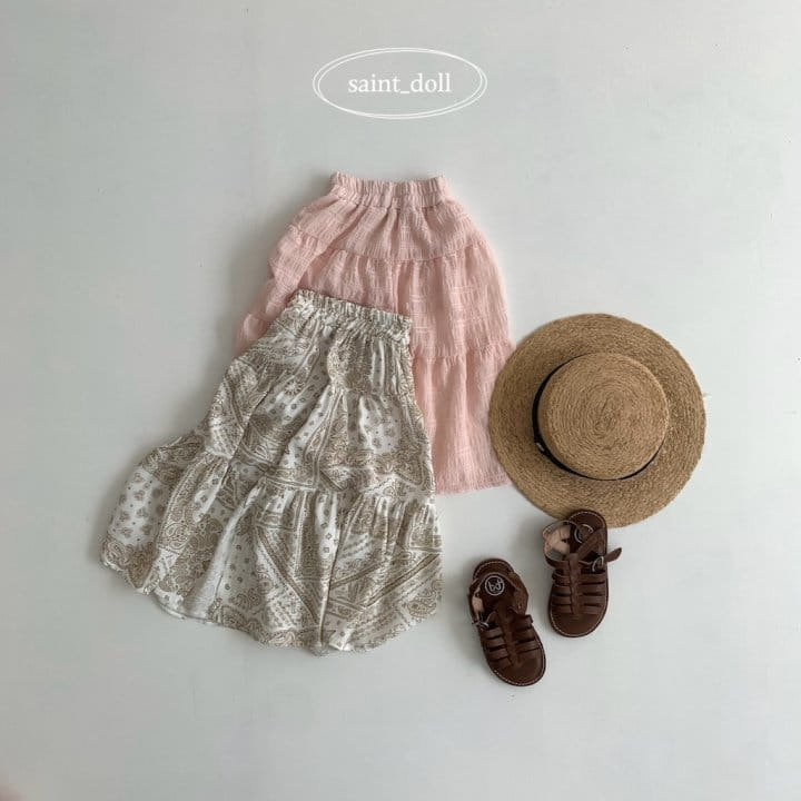 Saint Doll - Korean Children Fashion - #childrensboutique - Naple Long Skirt - 2