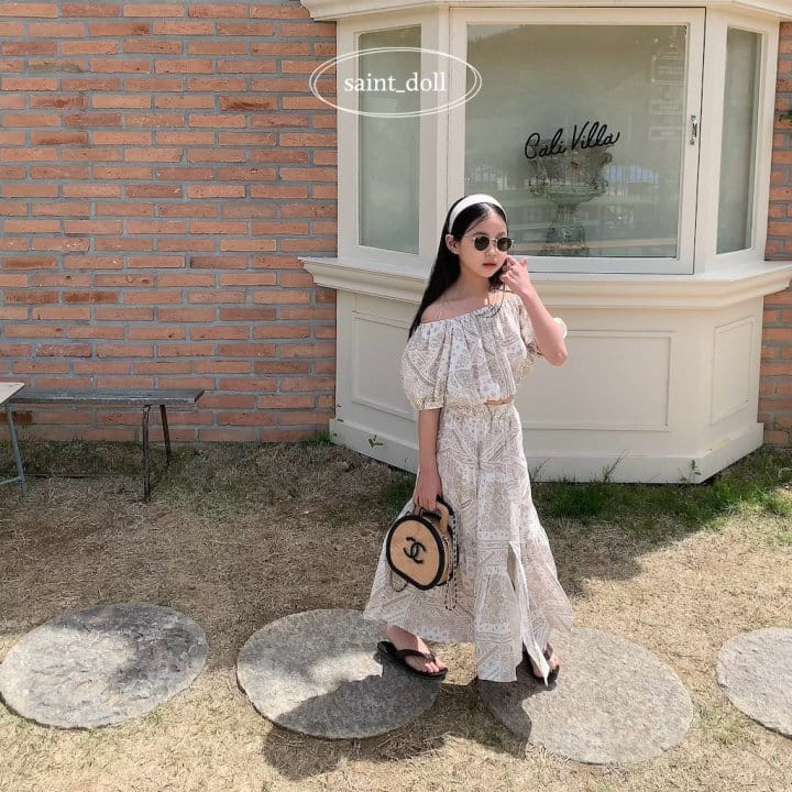Saint Doll - Korean Children Fashion - #designkidswear - Naple Long Skirt - 4