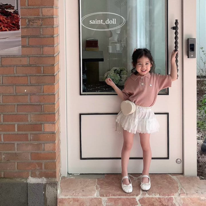 Saint Doll - Korean Children Fashion - #fashionkids - Collar Button Knit - 11