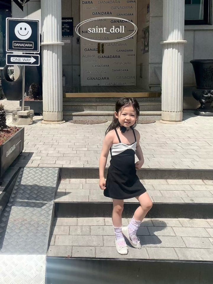 Saint Doll - Korean Children Fashion - #littlefashionista - Ribbon Mini One-Piece - 3