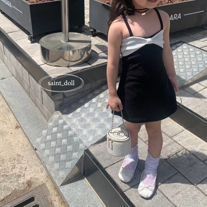 Saint Doll - Korean Children Fashion - #todddlerfashion - Ribbon Mini One-Piece - 7