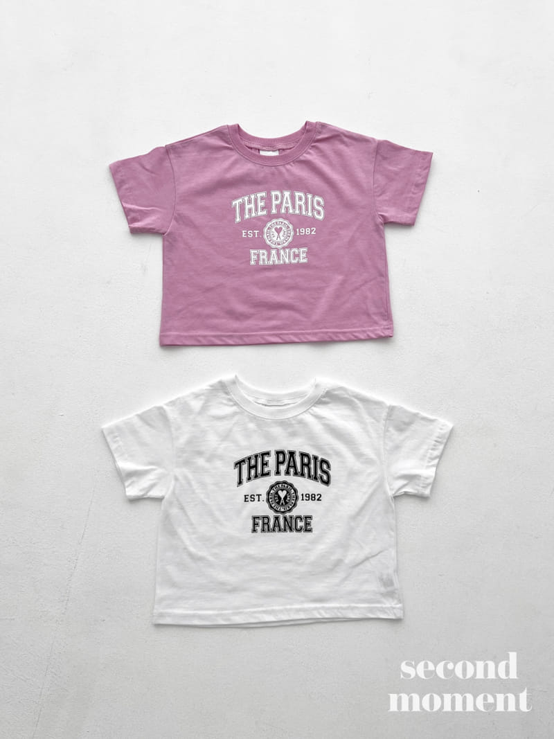 Second moment - Korean Children Fashion - #designkidswear - Paris Tee - 6