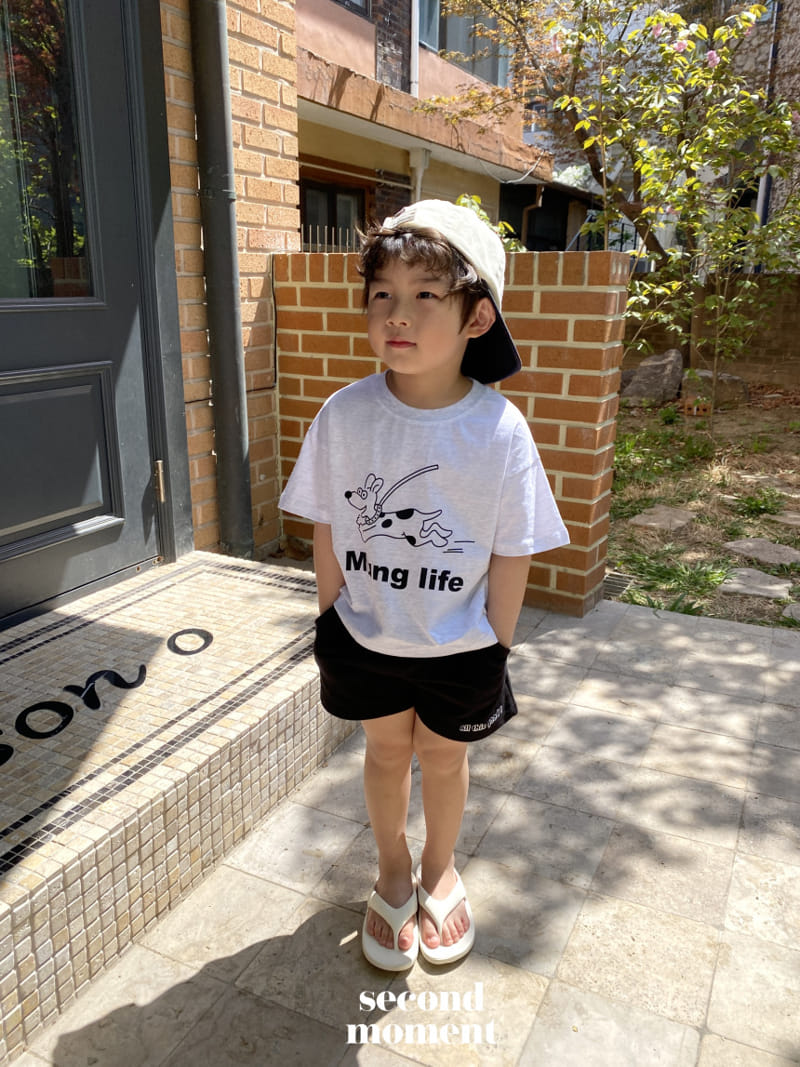 Second moment - Korean Children Fashion - #kidsstore - Mung Life Tee - 3
