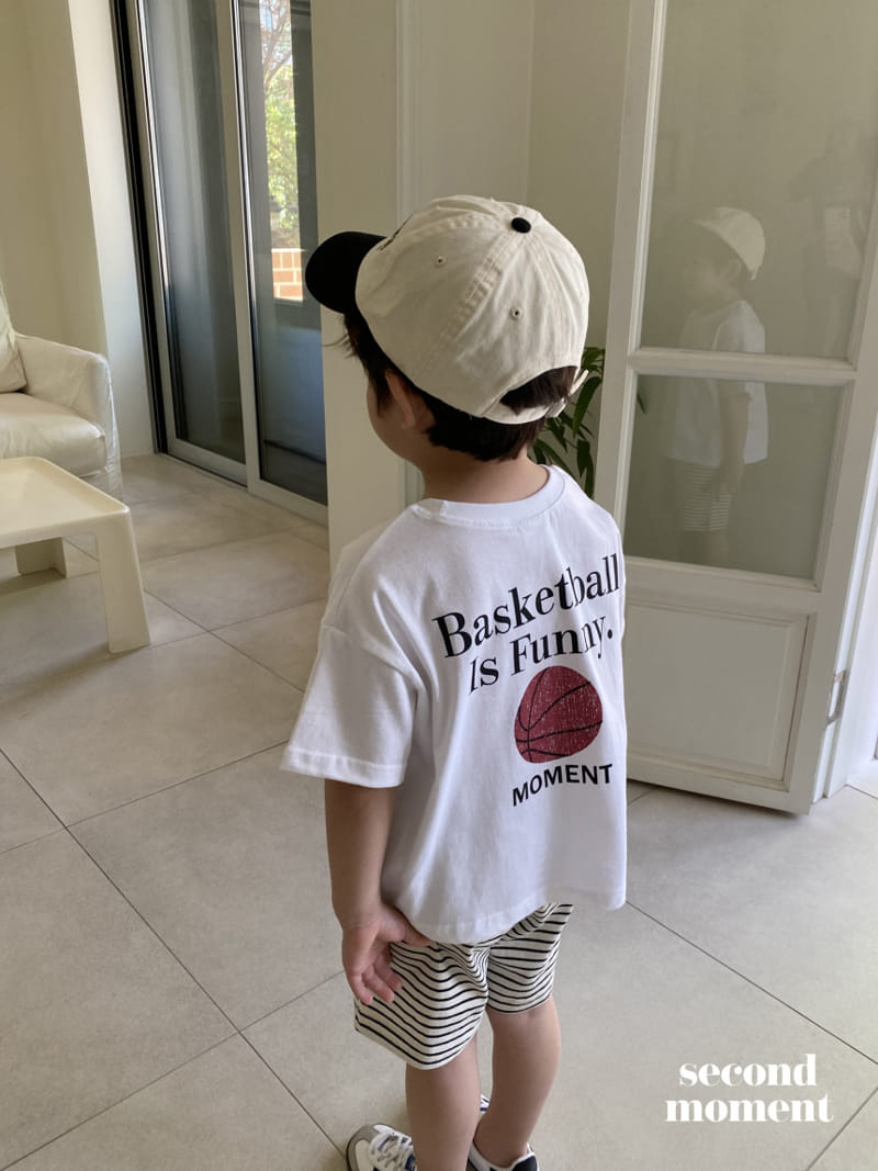 Second moment - Korean Children Fashion - #kidzfashiontrend - Basketball Tee - 9