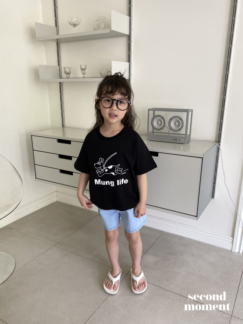 Second moment - Korean Children Fashion - #littlefashionista - Mung Life Tee - 6