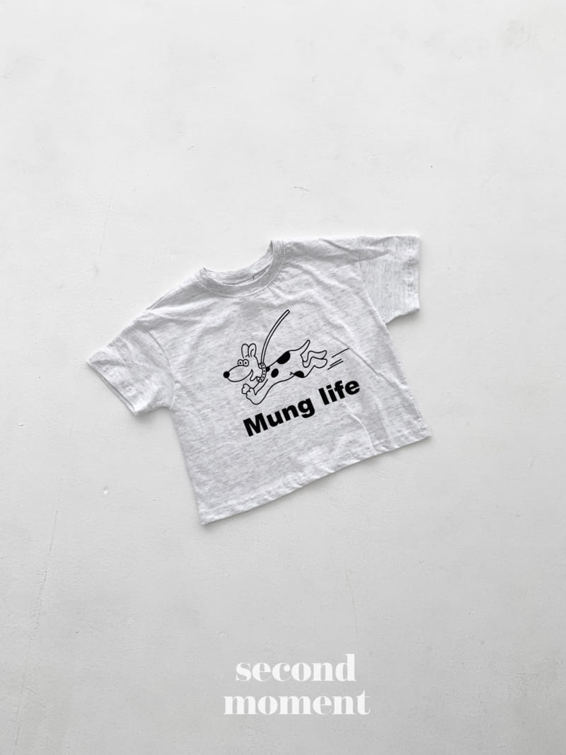 Second moment - Korean Children Fashion - #prettylittlegirls - Mung Life Tee - 9