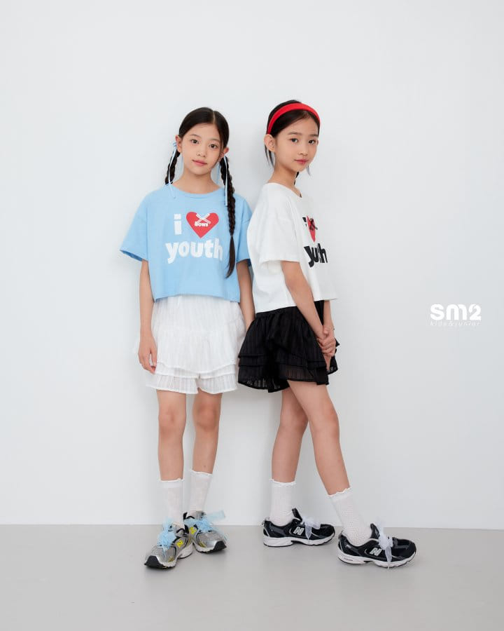 Sm2 - Korean Children Fashion - #discoveringself - Youth Ribbon Tee - 10