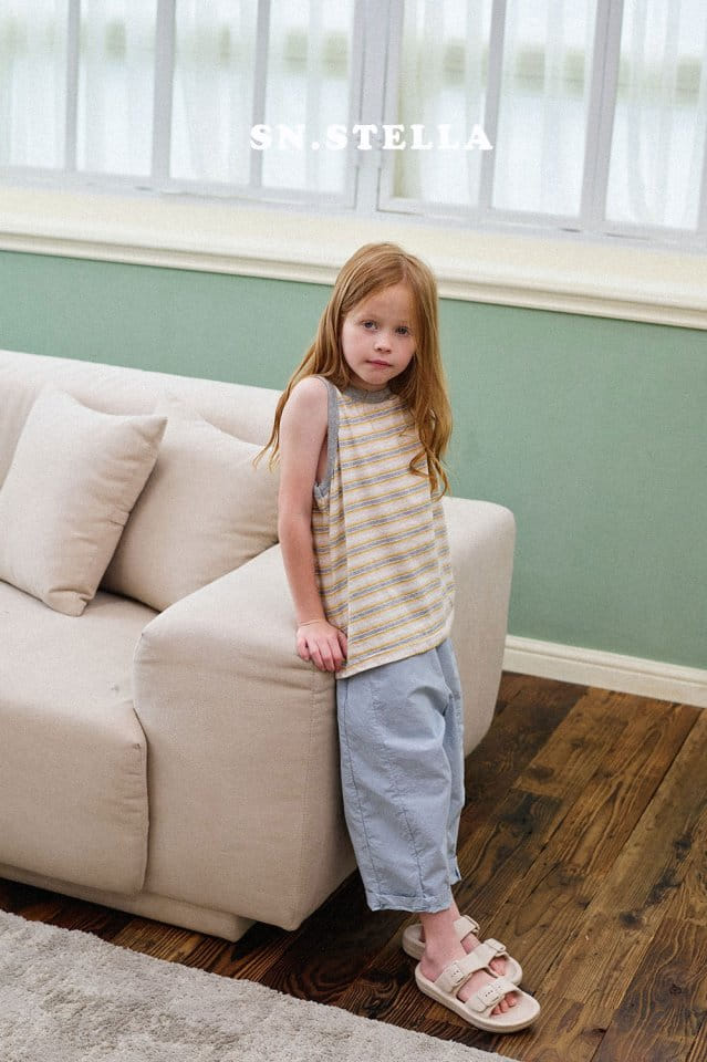 Sn.stella - Korean Children Fashion - #childofig - Crunch Pants - 8