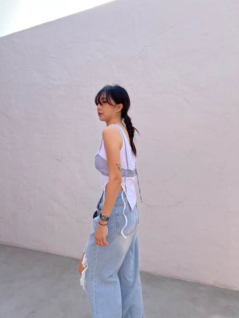 Solar - Korean Women Fashion - #womensfashion - Ocean Bra Top - 4