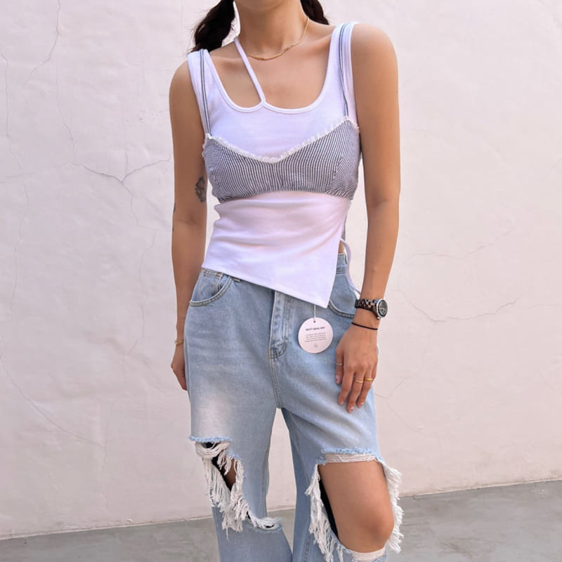Solar - Korean Women Fashion - #womensfashion - Ocean Bra Top