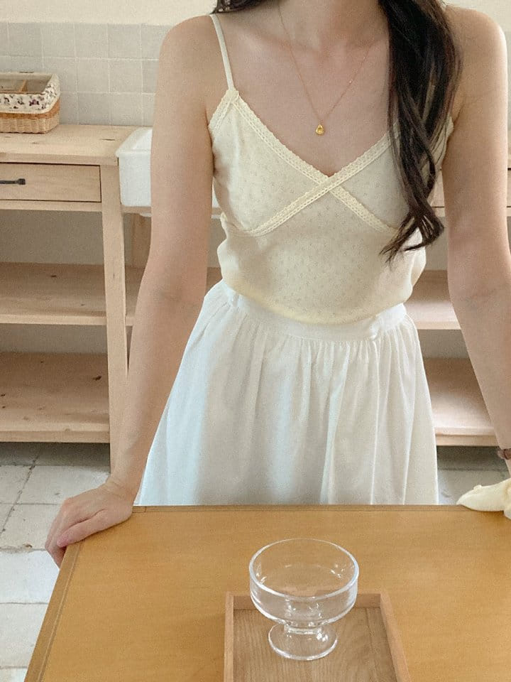 Tahiti - Korean Women Fashion - #womensfashion - Eyelet Set - 4