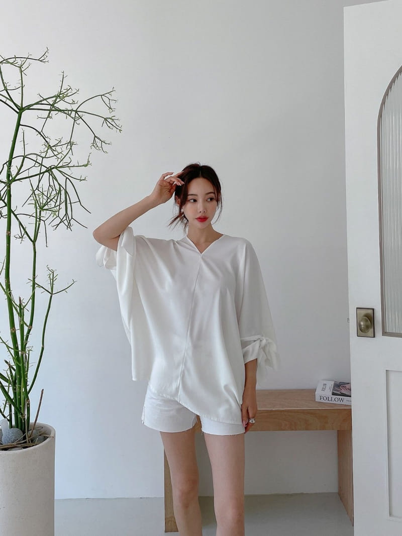 Theggllim - Korean Women Fashion - #momslook - Perry Blouse - 6