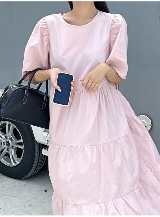 Theggllim - Korean Women Fashion - #momslook - Rif Kan Kan One-Piece - 6
