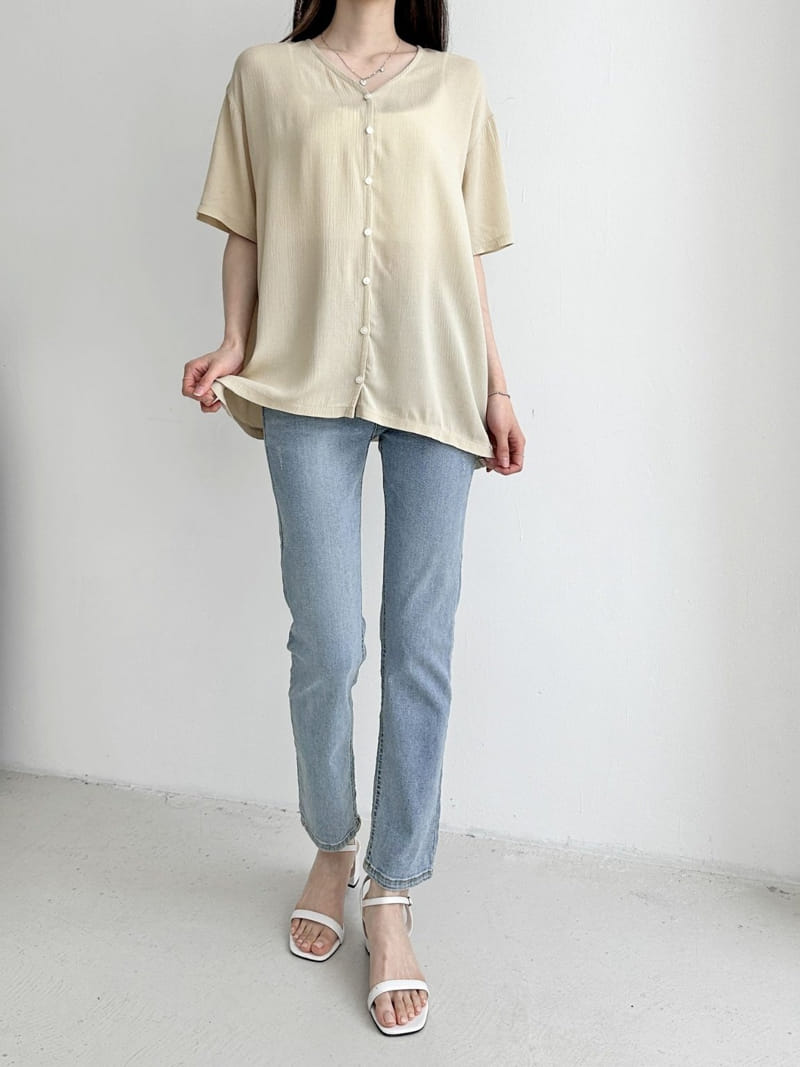 Theggllim - Korean Women Fashion - #womensfashion - Yoyo Short Sleeve Cardigan  - 8