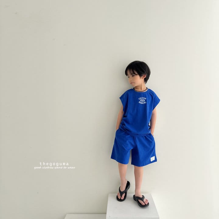 Thegoguma - Korean Children Fashion - #childofig - School Top Bottom Set