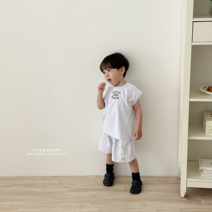 Thegoguma - Korean Children Fashion - #childofig - School Top Bottom Set - 2