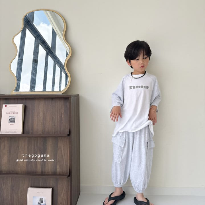 Thegoguma - Korean Children Fashion - #childrensboutique - Lamoure Raglan Tee - 9