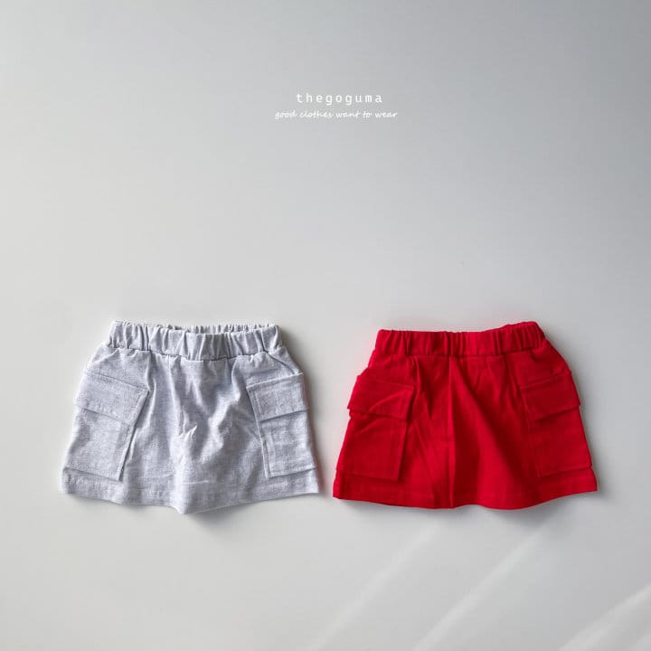 Thegoguma - Korean Children Fashion - #discoveringself - Mini MiNI Gunbbang Skirt - 3